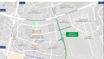 Dubai completes Al Rowaiyah Street