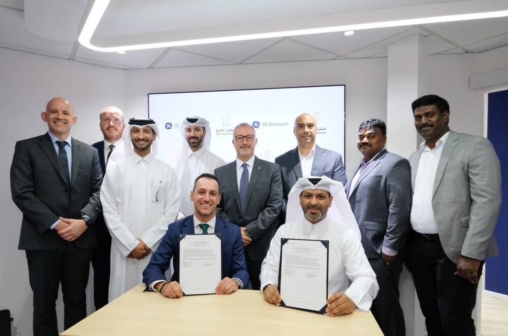 GE Aerospace and Gulf Helicopter sign maintenance agreement