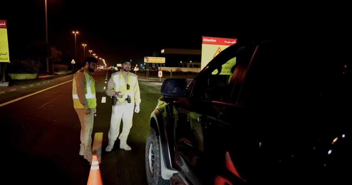 Dubai Police Implements Road Safety Checkpoints