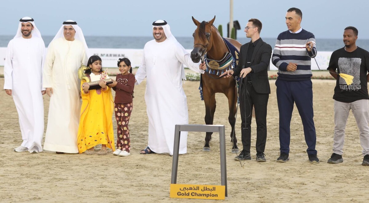 Dubai's Horses Confirm High Standing at Sharjah Festival