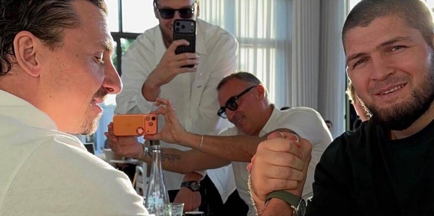 Khabib Nurmagomedov Challenges Zlatan Ibrahimović in Dubai