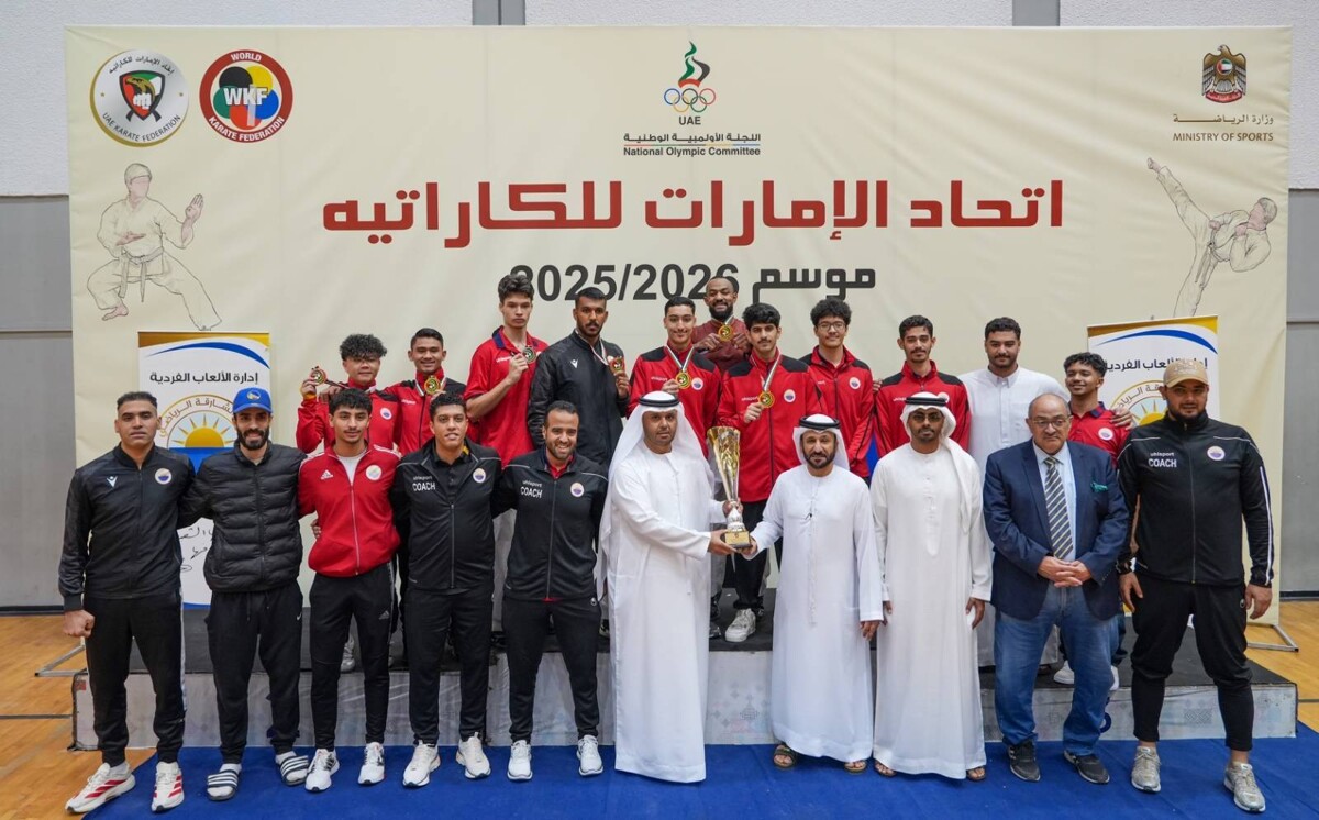 Sharjah Claims Top Spot in UAE Karate Cup Final