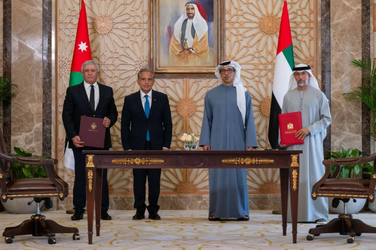 UAE and Jordan Sign Railway Agreement