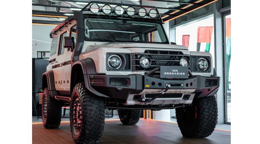 Ineos Grenadier Unveiled in Dubai