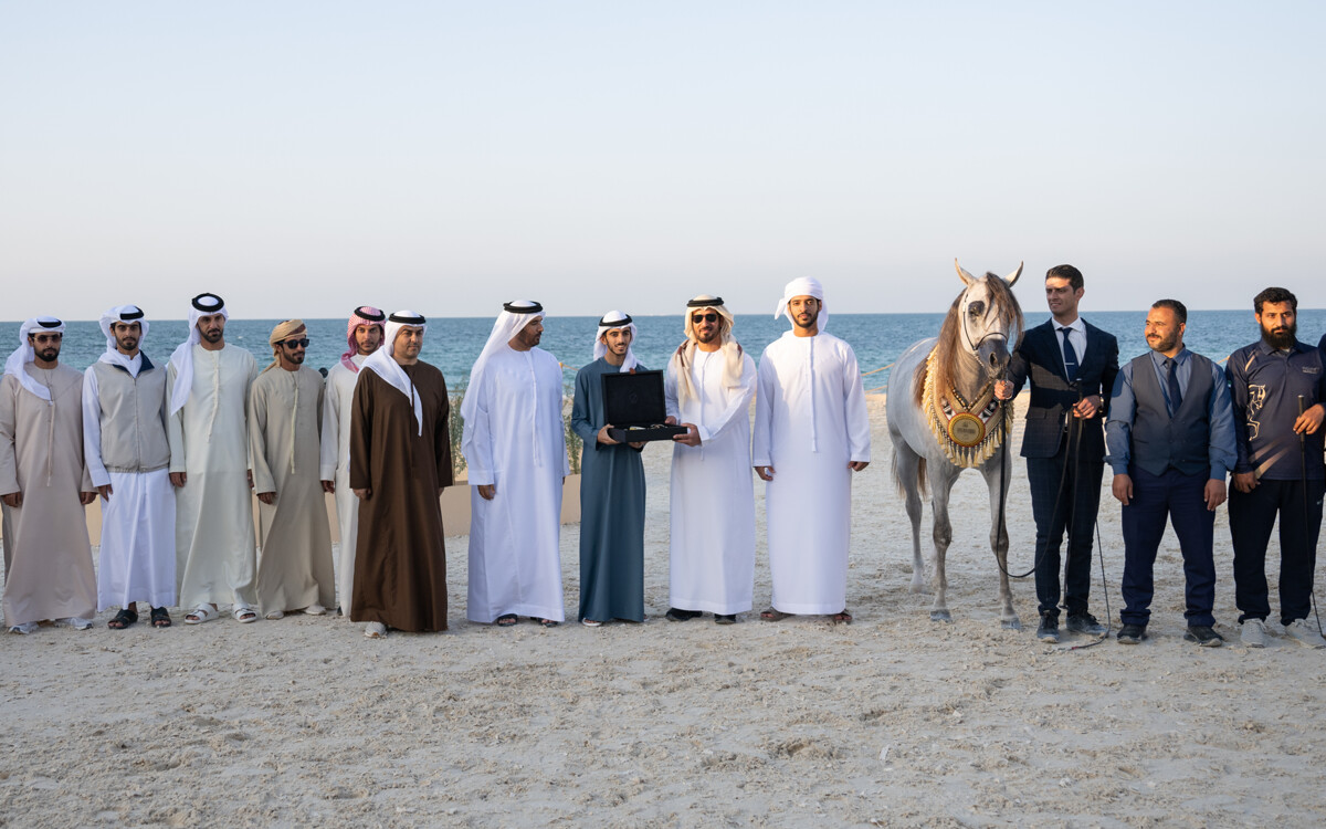 The Conclusion of the Zafrah Championship for the Beauty of Arabian Horses