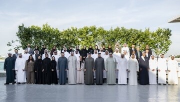 Sheikh Mohamed Receives Masdar Delegation on 20th Anniversary