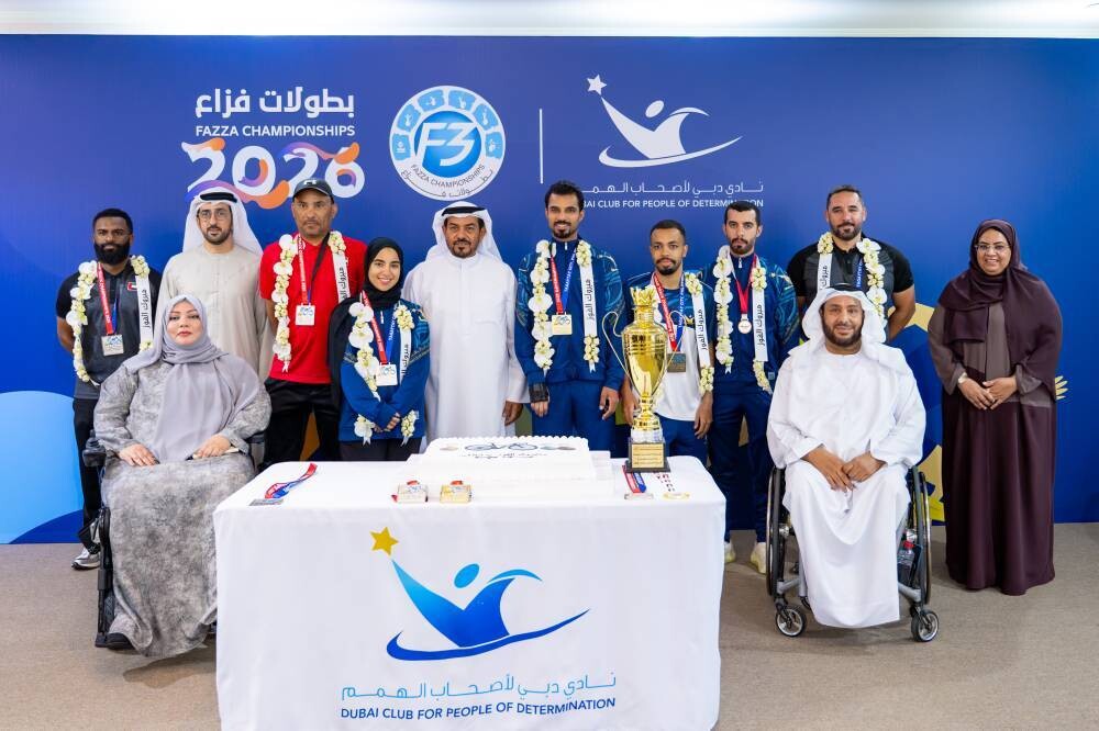 Dubai Club Honors Para-Cycling Champions