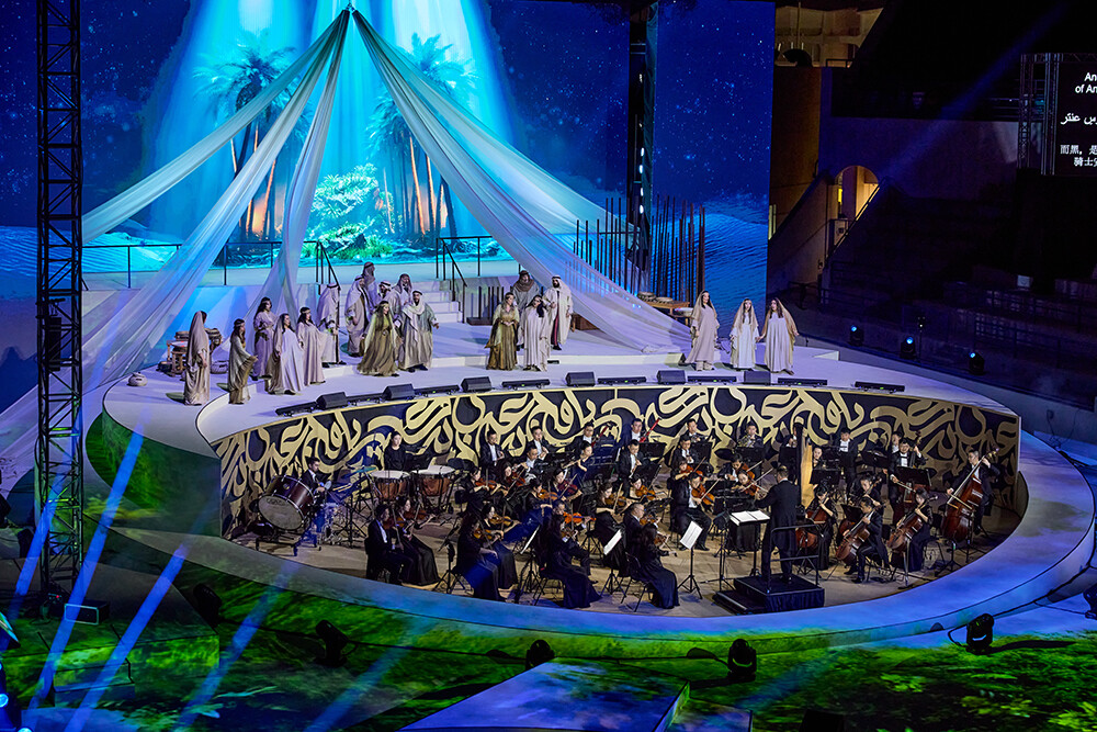 Арабская опера «Антар и Абла» в Абу-Даби