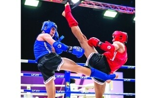 Tiger Tops the UAE's Muay Thai Championship