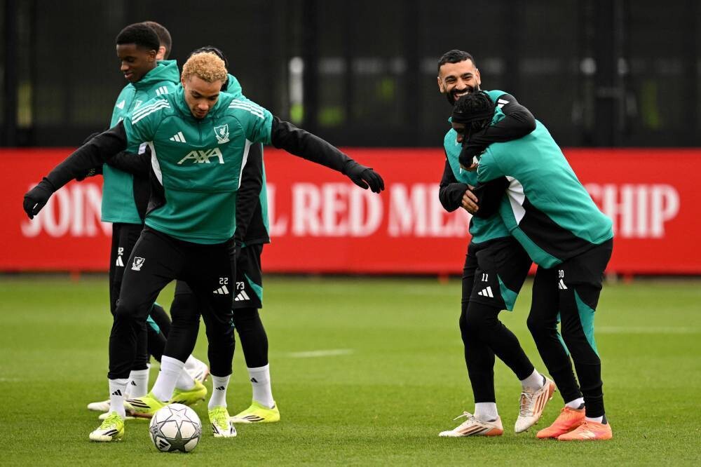 Salah Returns to Training Ahead of Marseille Clash
