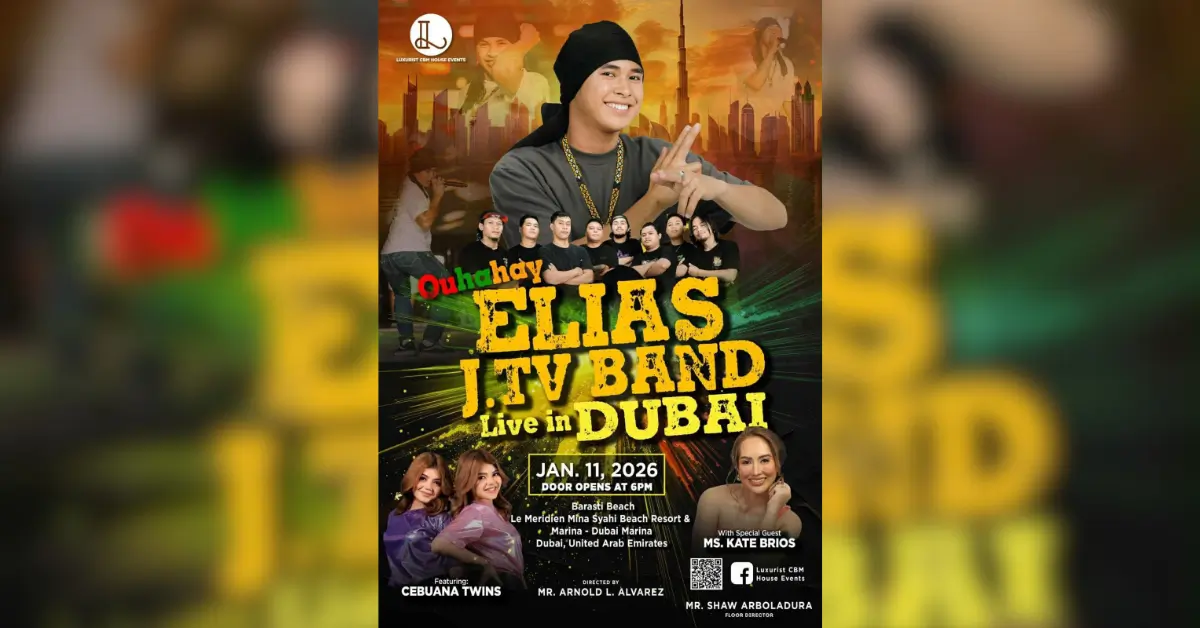 Музыкальная группа Elias J.TV Band анонсировала концерты в Дубае и Абу-Даби