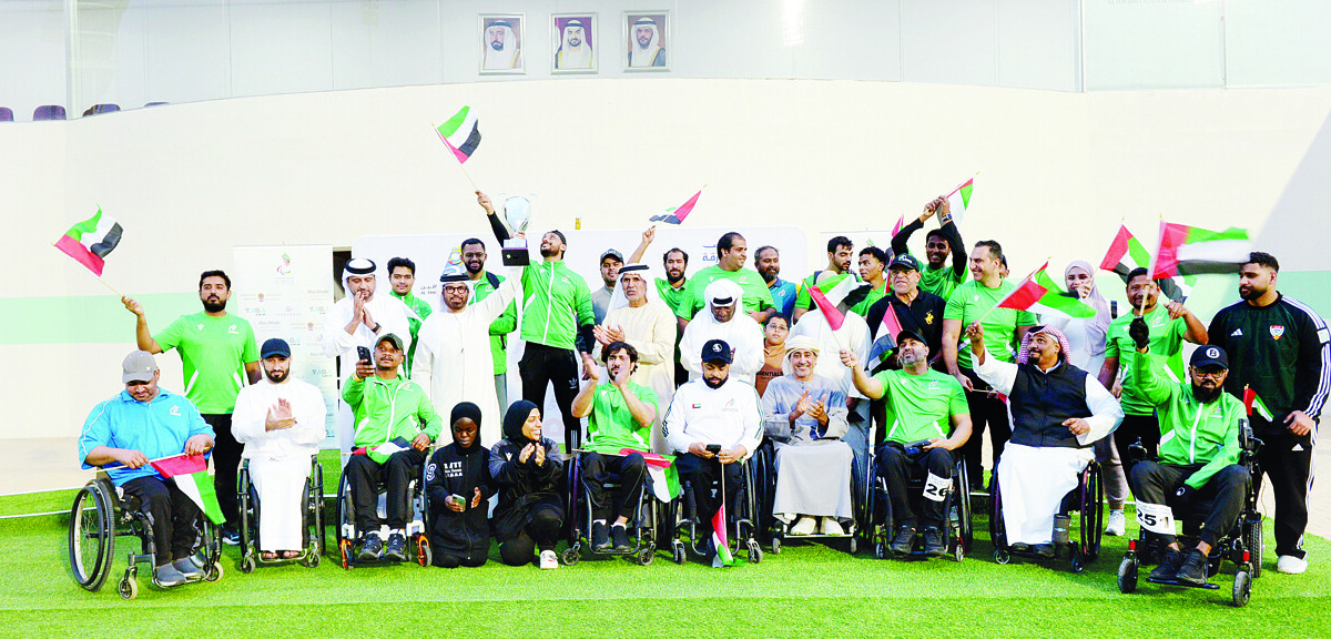 Khorfakkan Club for the Disabled Wins Paralympic Committee's Athletics Cup