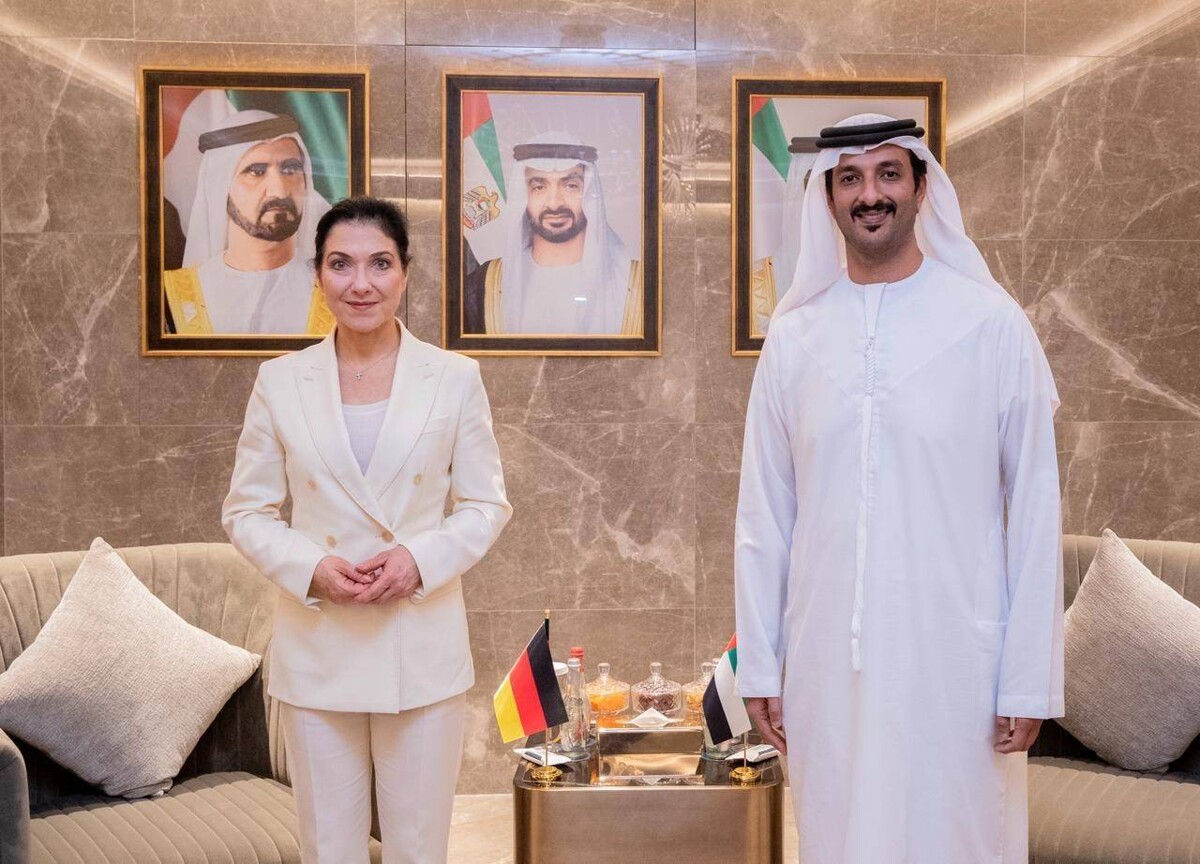 Министр экономики ОАЭ провёл встречу с главой германского министерства экономики
