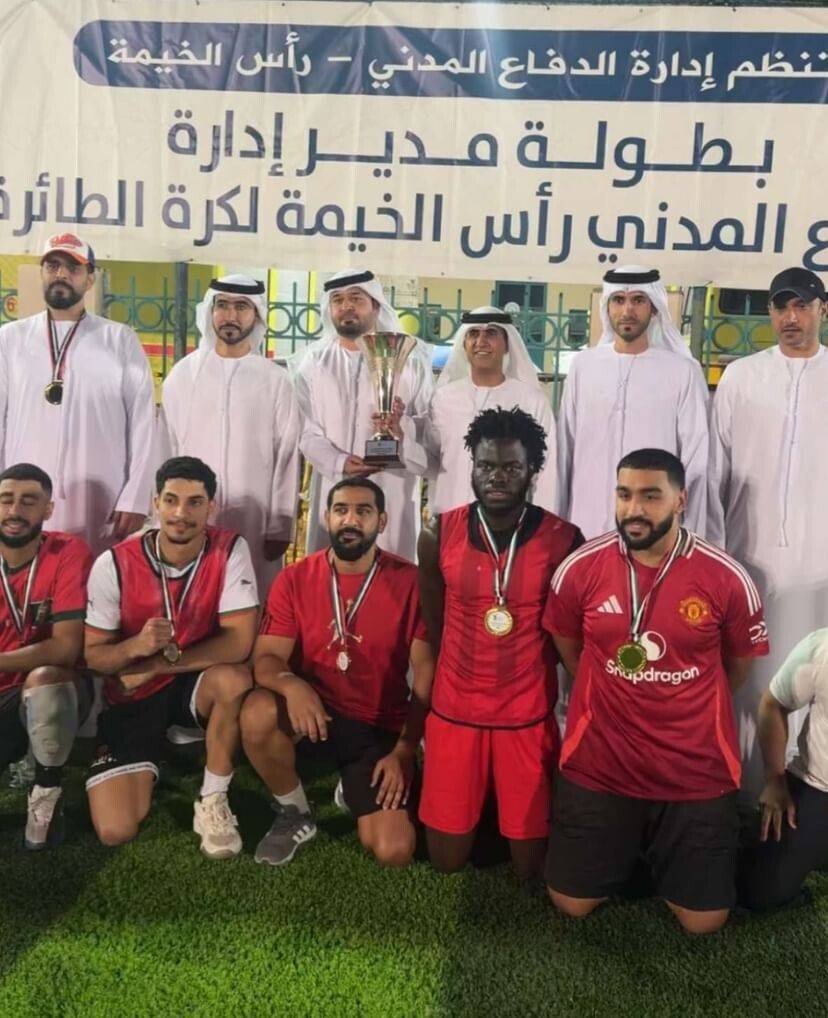 Визит шейха Саляма бин Султана в аэропорт Рас-аль-Хаймы