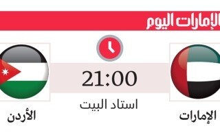 Сборная ОАЭ против Иордании на старте Арабского кубка 2025