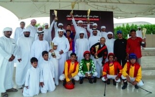 First Arabian Horse Races in Al Dhafra Region