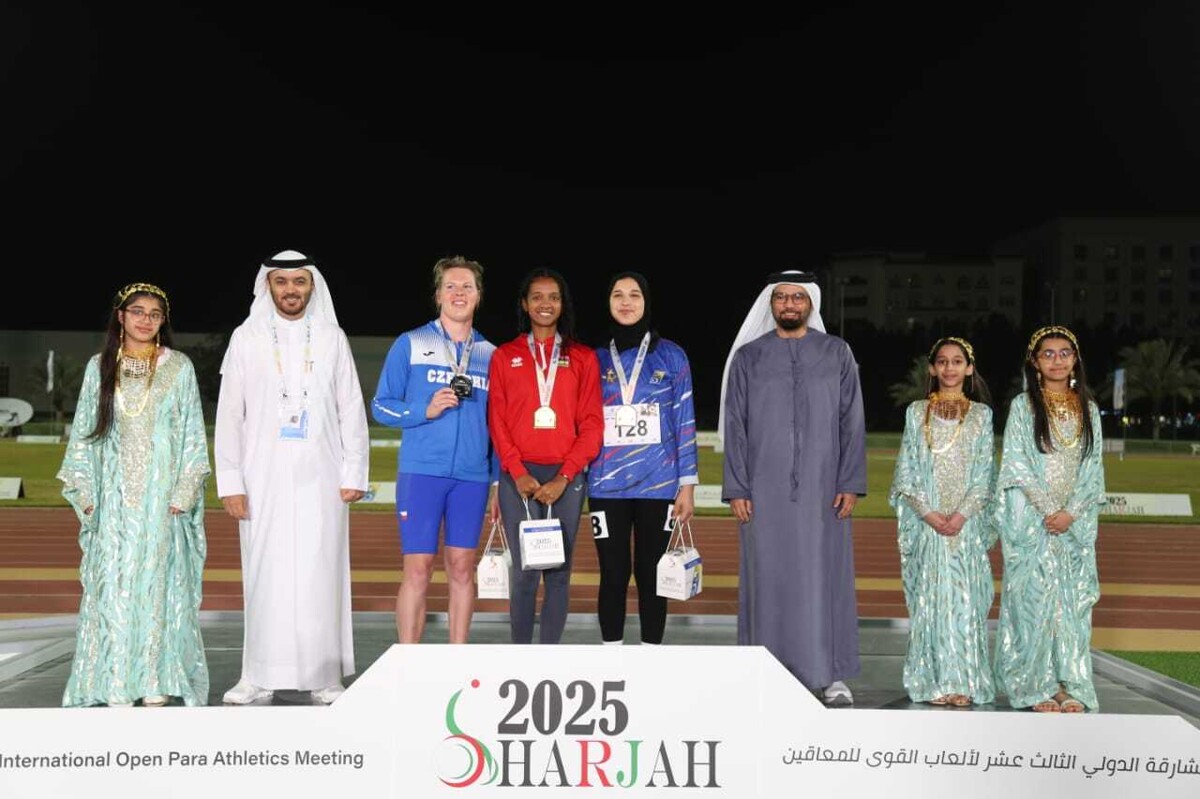 The 13th Sharjah International Championship for the Strength of Athletes with Disabilities