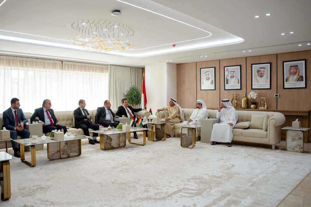 Ajman Chamber Receives Delegation from Iraqi Kurdistan