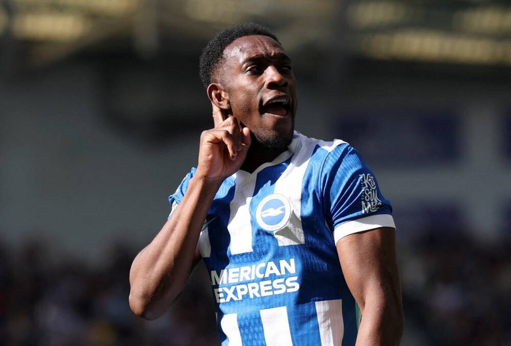 Welbeck scores brace, Brighton beats Liverpool