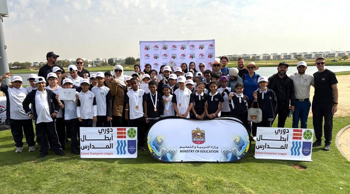 Первый школьный турнир по гольфу в ОАЭ