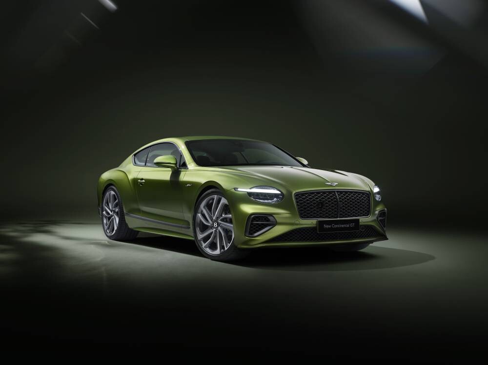 Bentley представляет новое поколение Continental GT Speed