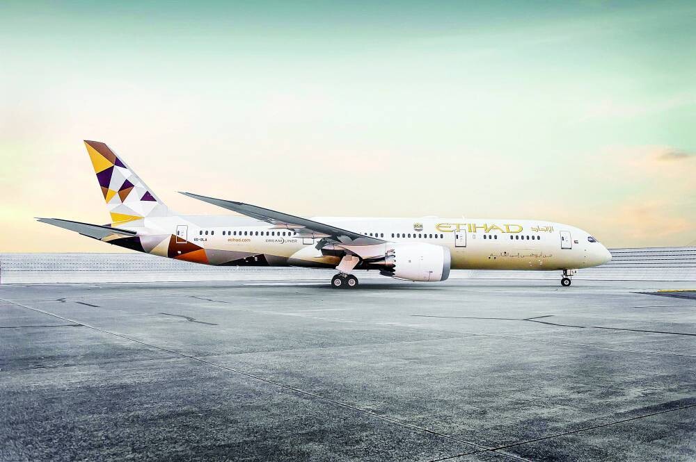Etihad Airways сообщает о сильном росте числа пассажиров