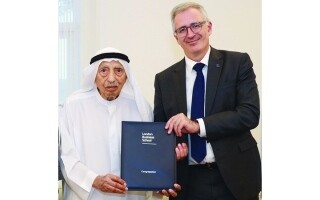 Лондонская школа бизнеса наградила Джуме аль-Маджеда почетным званием