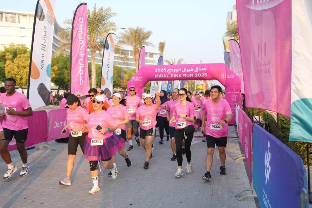 Second Miral Pink Run Held on Yas Island