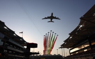 Aerial Display Over Yas Marina Circuit Kicks Off 2025 Abu Dhabi Grand Prix