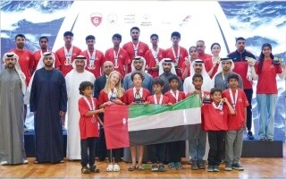 阿联酋国家帆船队备战国际赛事