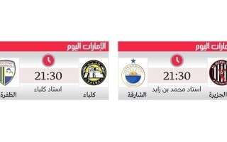 Key Match: Al Jazira vs Sharjah in Focus of UAE Pro League