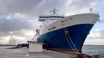 UAE Floating Hospital Continues Aid to Palestinians