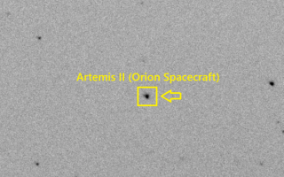 El Centro de Astronomía Captura la Nave Espacial Orion en Ruta a la Luna