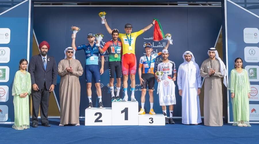 Second Stage of Sharjah Cycling Tour: Rintaro Yamamoto Wins