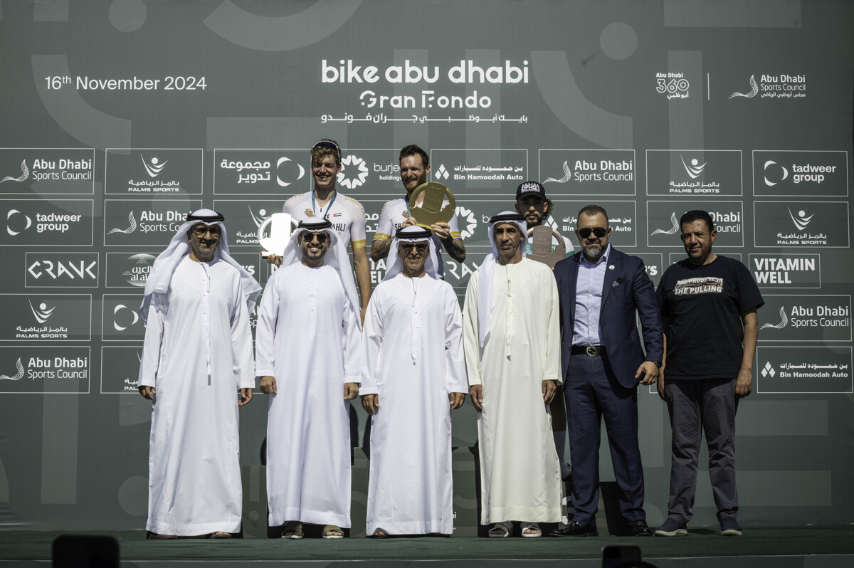 More Than 1000 Cyclists at Abu Dhabi Gran Fondo