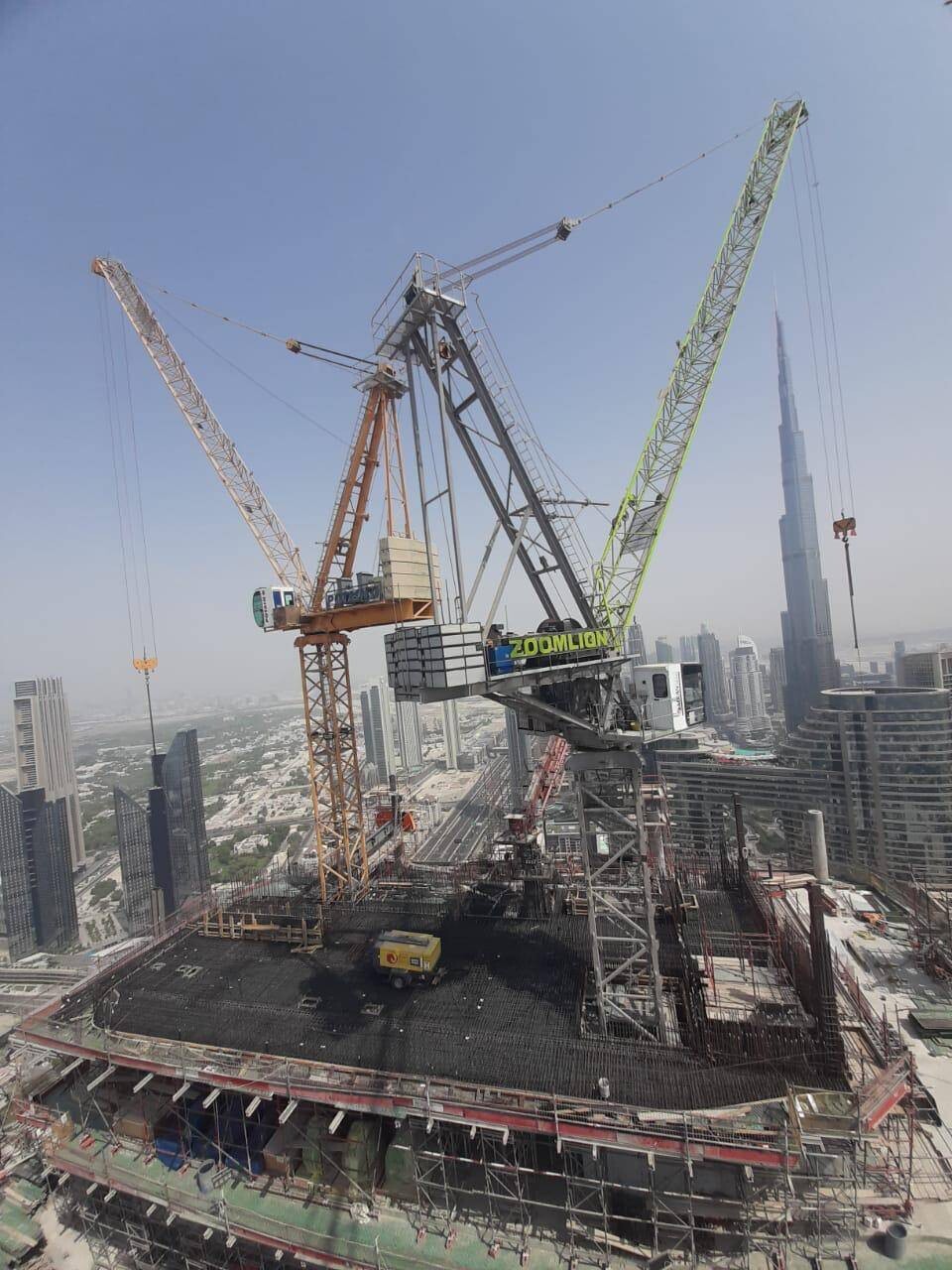 阿联酋塔式起重机反映全球建筑热潮