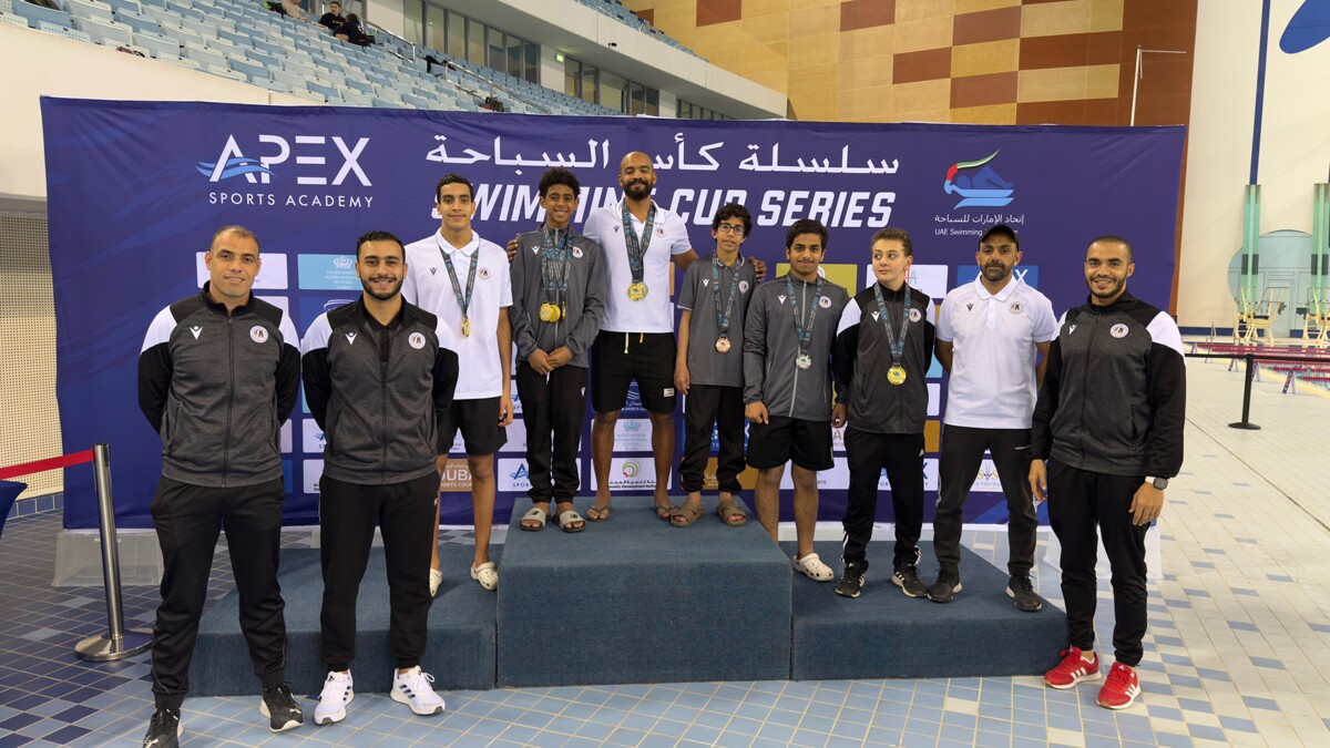 Mleiha Club's Success in Swimming Championship