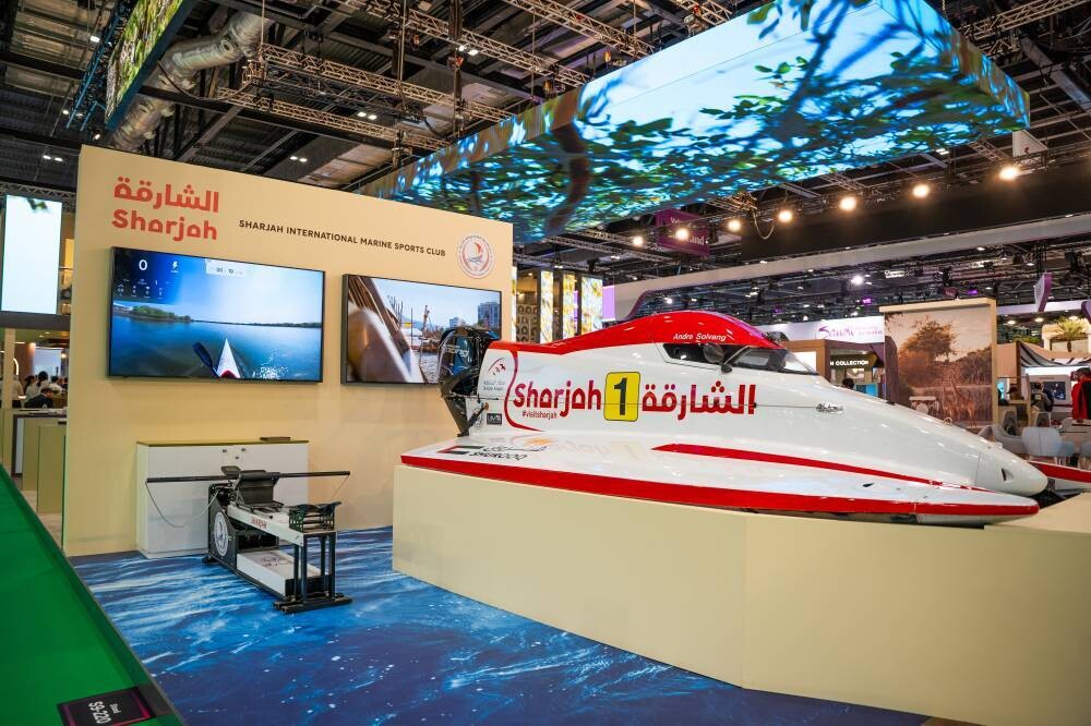 Клуб водных видов спорта Шарджи представил эмират на международной выставке в Лондоне