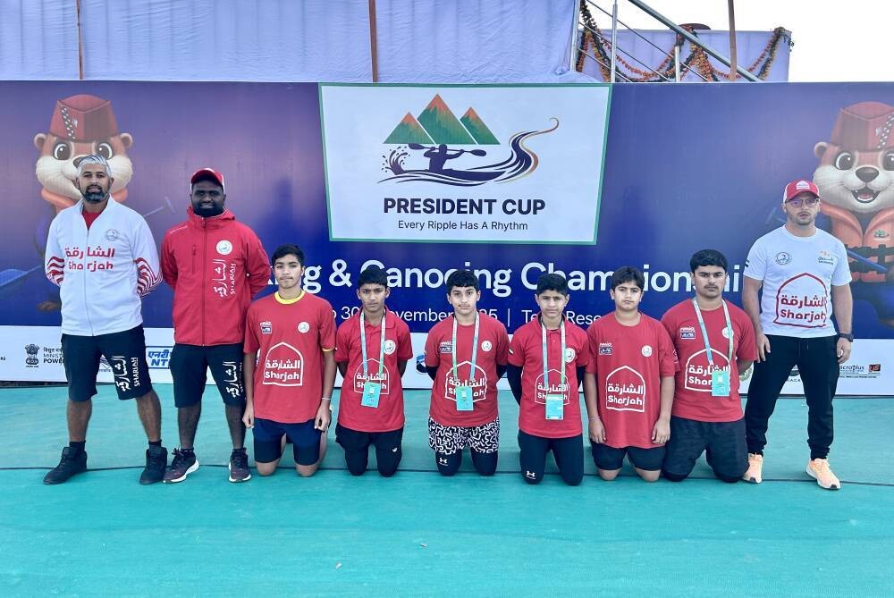 UAE Olympic Kayaking Team Joins International President's Cup