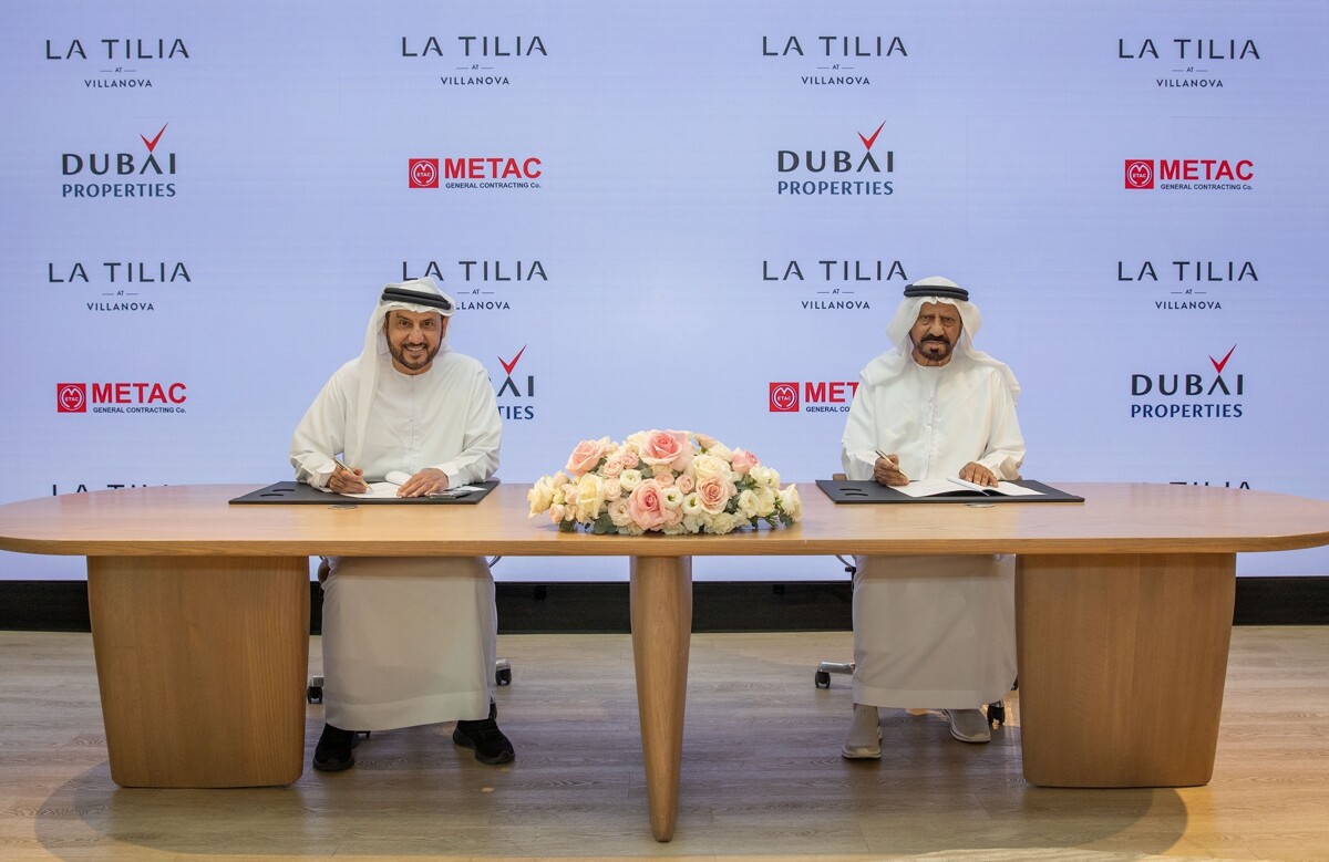 Dubai Developer Awards AED 1.1 Billion Contract for 850 Townhouses