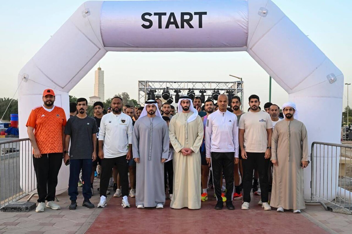 Полицейский совет Умм-эль-Кайвайн провёл забег 2025 года