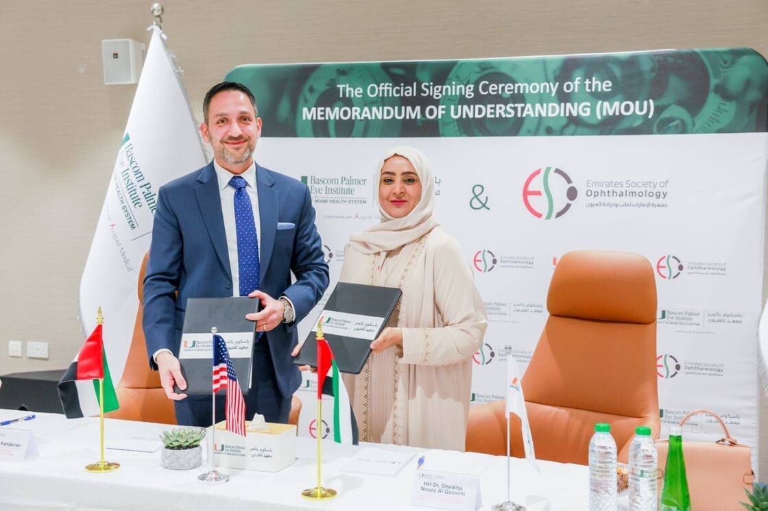 UAE and Bascom Palmer Eye Institute Sign MoU on Ophthalmology Cooperation