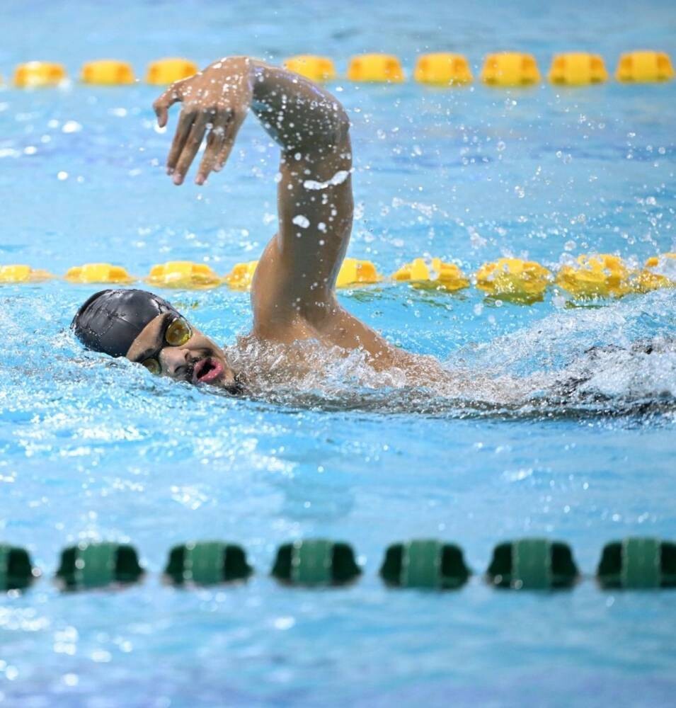 Эмиратская команда по плаванию отправилась на Игры солидарности в Эр-Рияд