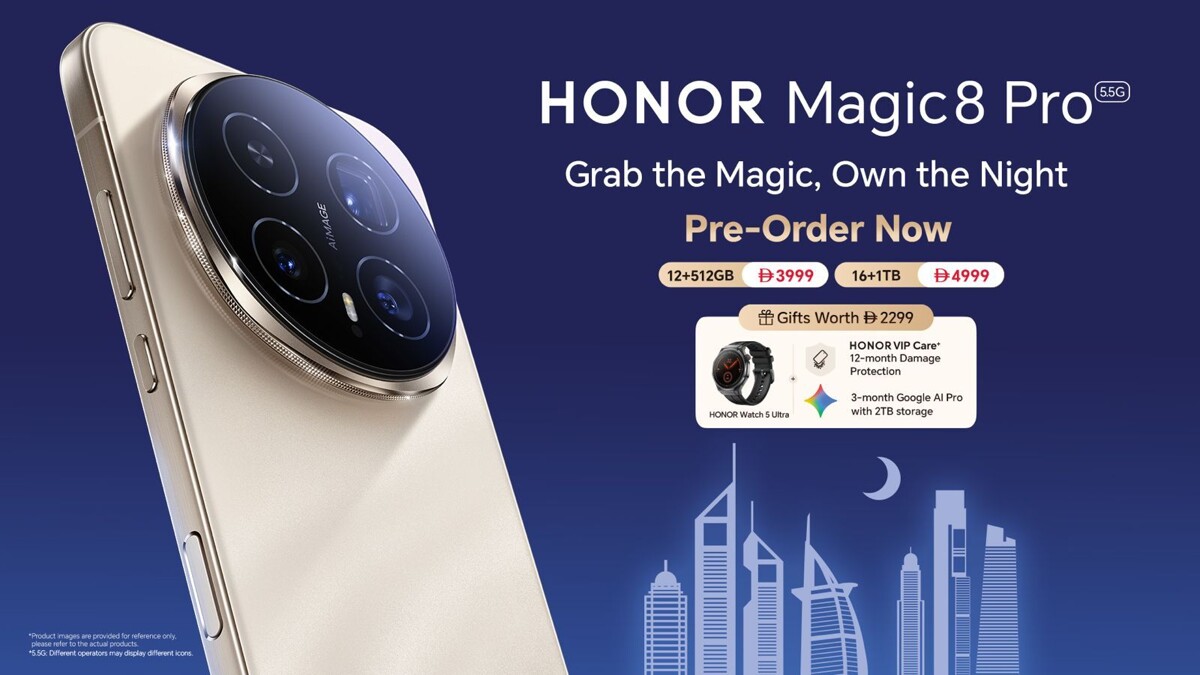 HONOR представила Magic8 Pro в странах Залива
