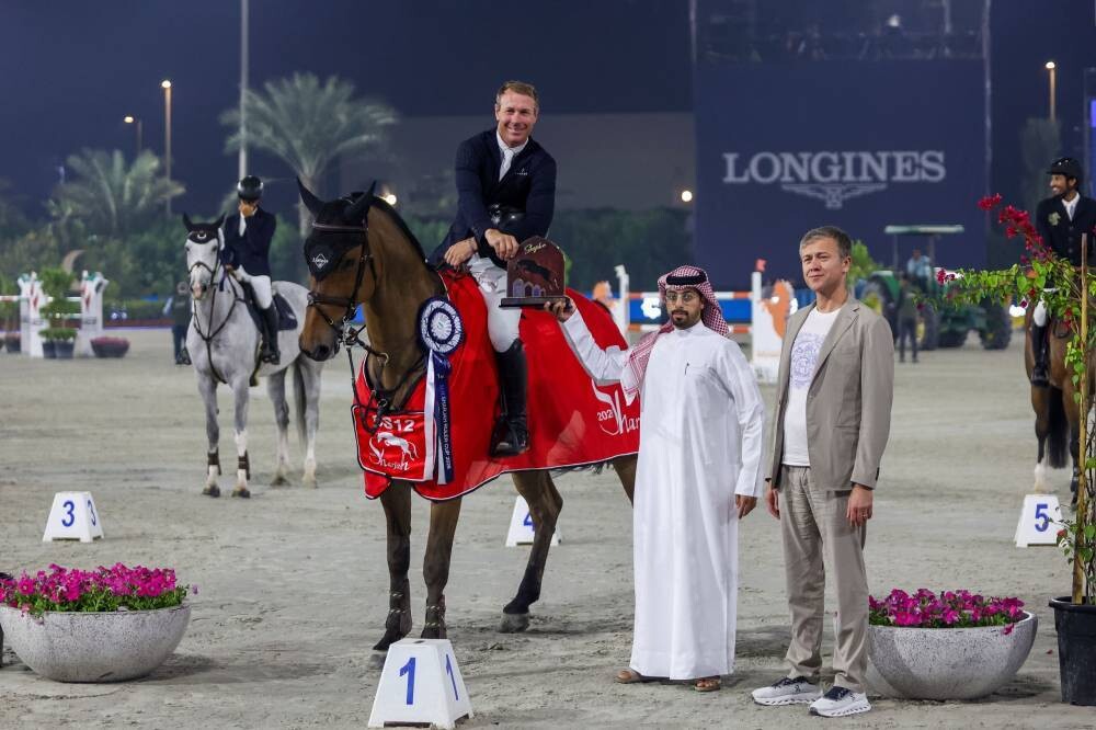 Victories in Emirate of Sharjah International Show Jumping Cup