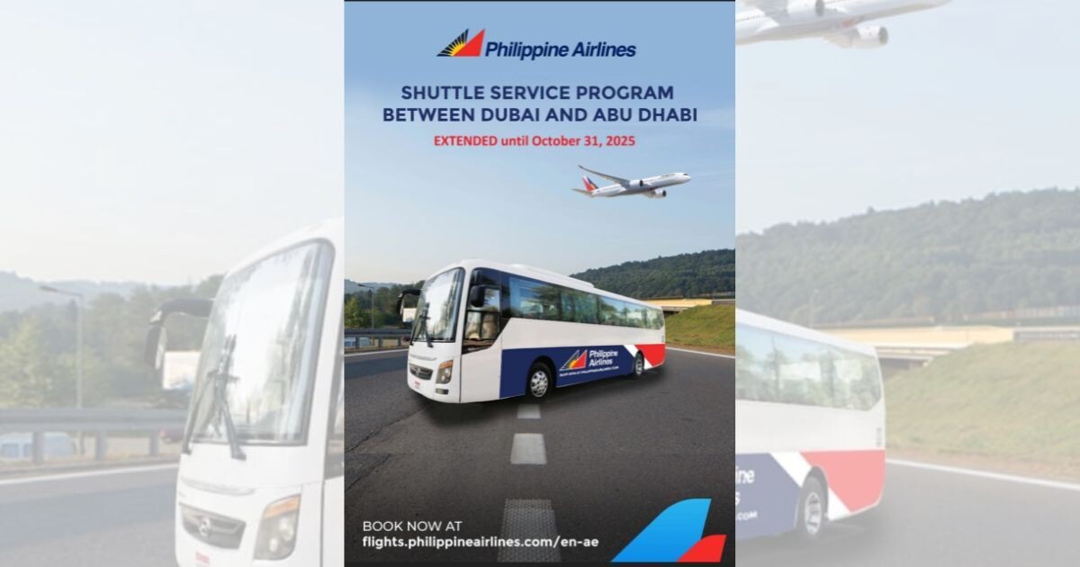 PAL Extends Free Shuttle Service to Dubai | Ours Abroad News