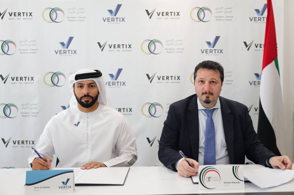 Vertex Holding Signs Strategic MoU with European Business Council