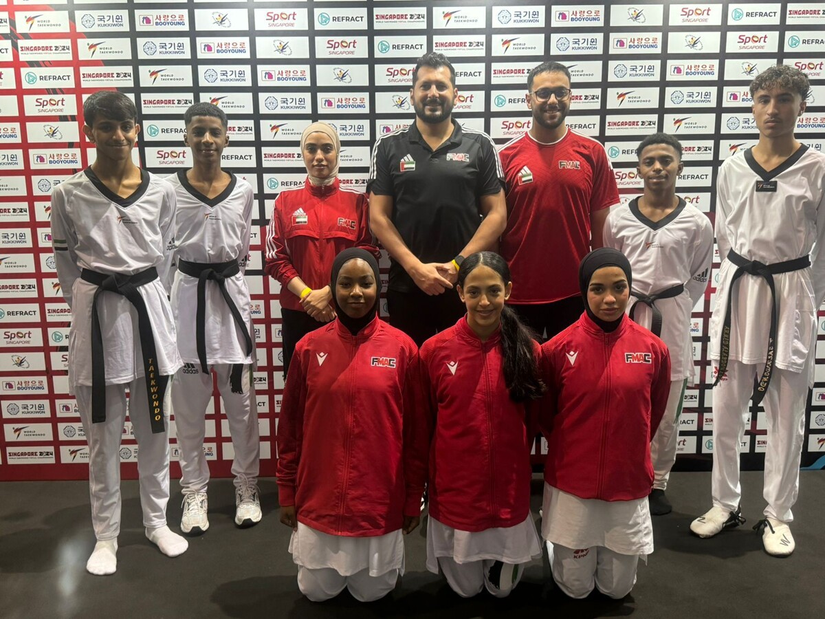 UAE Taekwondo Team Leaves for World Championship