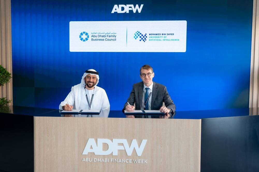 Abu Dhabi Family Business Council signs agreement with AI university