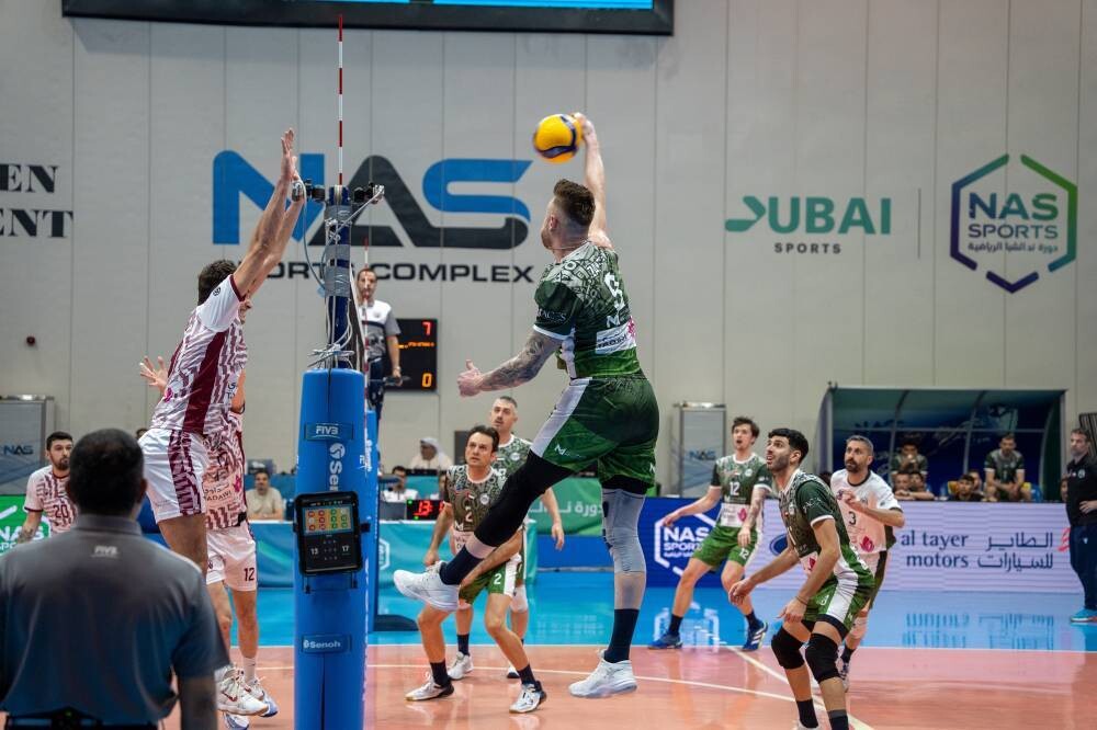Two Teams Advance to Volleyball Championship Semi-Finals in Dubai